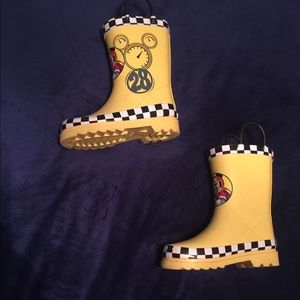Mickey Mouse Rubber Rain Boots